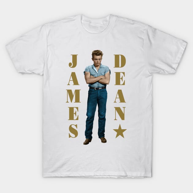 James Dean T-Shirt by PLAYDIGITAL2020